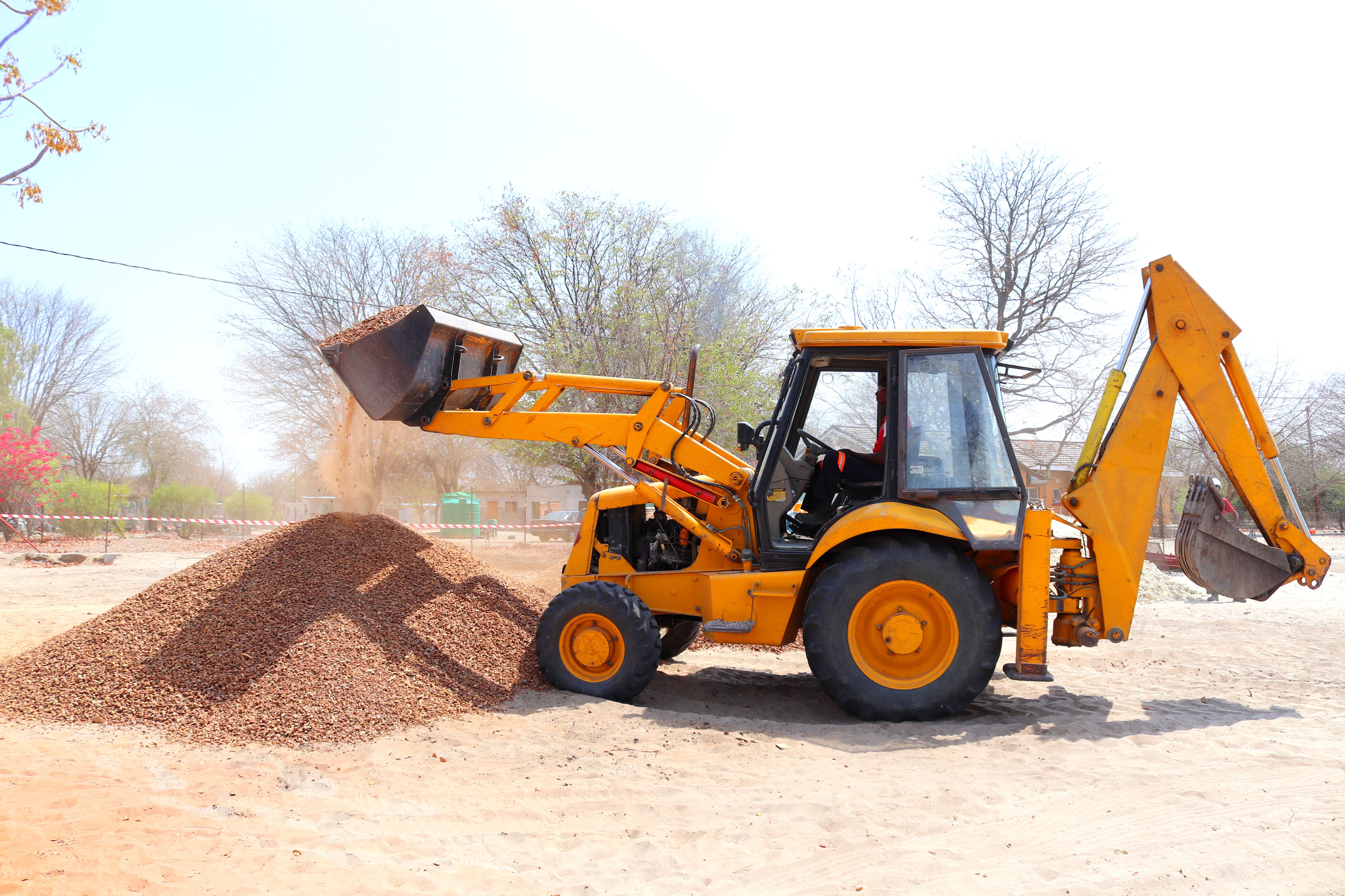 Backhoe Loader available for rent